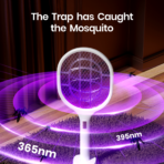 রিচার্জেবল UV LED মশা মারার বেস – ৩৬৫nm ও ৩৯৫nm আলোসহ - Image 2
