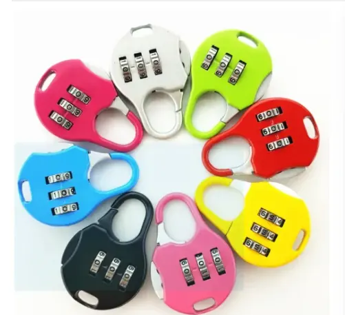 Compact Weatherproof Mini Code Lock: Lightweight 3-Digit Combination Lock for Backpacks, Luggage, Bicycles, and Lockers-1pcs Model-702 (Copy)