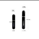 10ML Portable Refillable empty Perfume Atomizer Bottle-2pis - Image 4