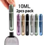 10ML Portable Refillable empty Perfume Atomizer Bottle-2pis - Image 2